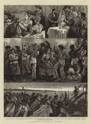 Hochzeit eines Newhaven-Fischers